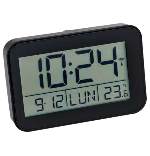 Réveil LCD radio-contrôlé