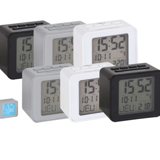 Lot de 6 réveils LCD RC