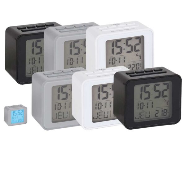 Lot de 6 réveils LCD RC