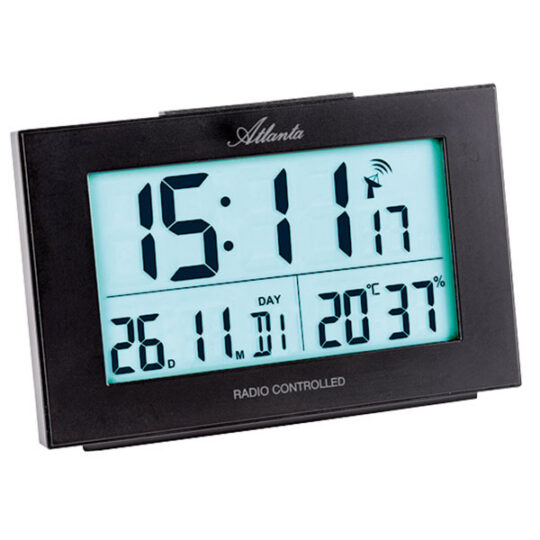 Réveil LCD radio-contrôlé