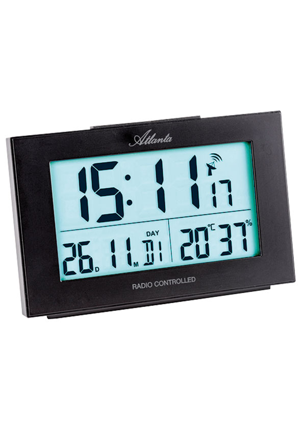 Réveil LCD radio-contrôlé
