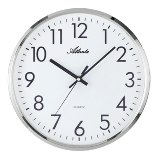 Pendule Quartz Ø31,5cm - Mouvement silencieux