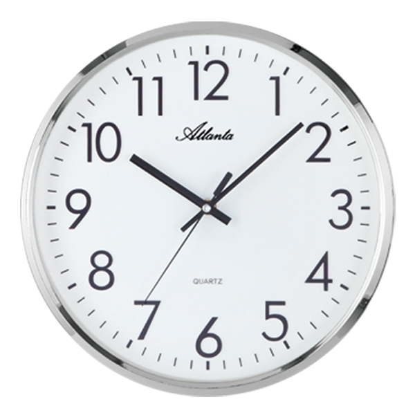 Pendule Quartz Ø31,5cm - Mouvement silencieux