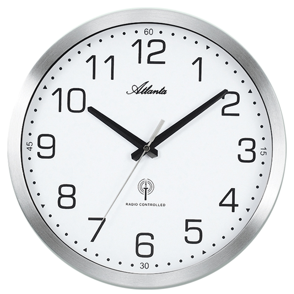 Pendule Quartz Radio-Controlée Ø30,5cm