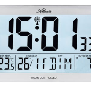 Pendule LCD radio-contrôlée