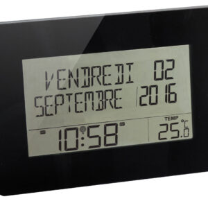 Pendule quartz radio-contrôlée
