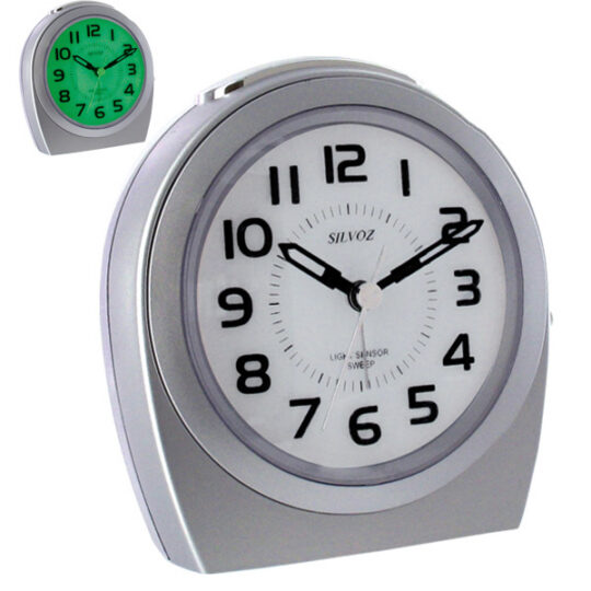 Réveil Quartz - Eclairage cadran Green light