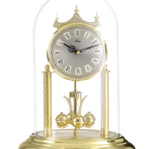 Pendule 400 jours Quartz balancier boules dorées "A SONNERIE" - ht. 30cm