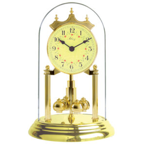Pendule 400 jours Quartz balancier boules dorées - ht. 23cm