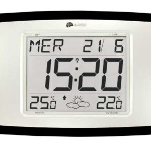 Pendule LCD Radio-Contrôlée