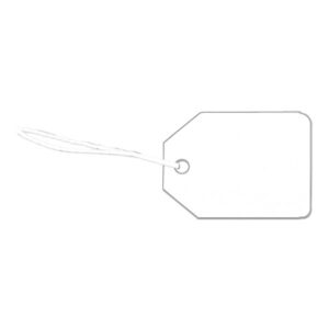 Botte de 1000 Etiquettes N°14 "Neutre" à Fil blanc - Bristol