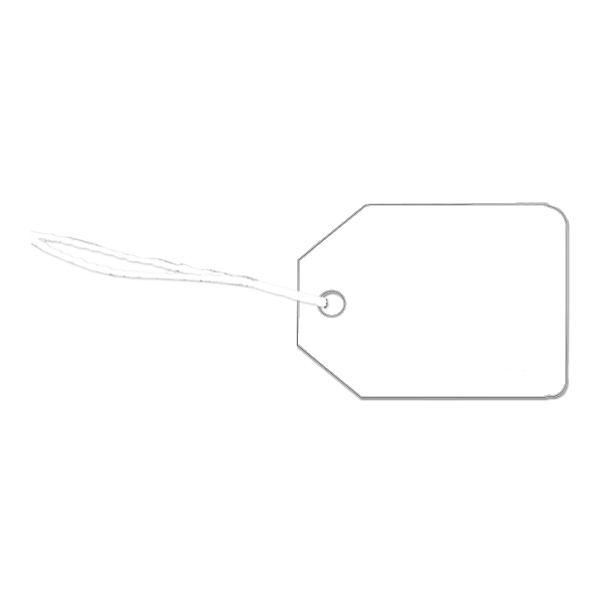 Botte de 1000 Etiquettes N°14 "Neutre" à Fil blanc - Bristol