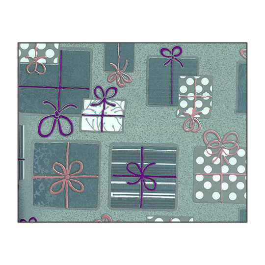 Papier Imprimé H gris - 60 gr - Rouleau de 70cmx100m