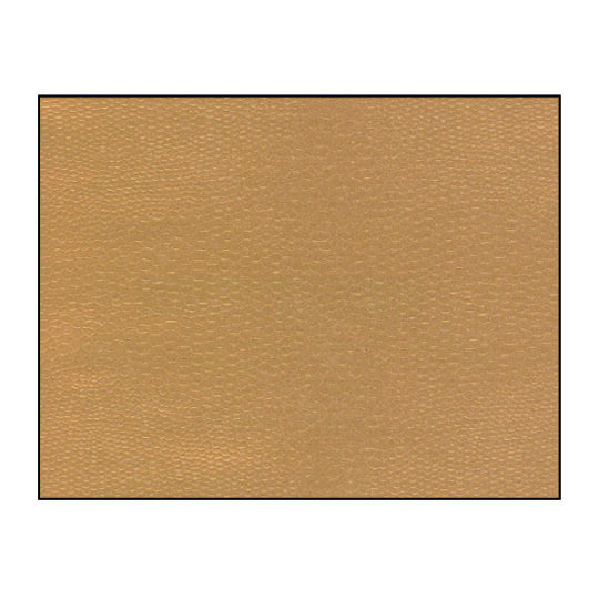 Papier Gauffré Lézard LG doré - 80 gr - Rouleau de 70cmx50m