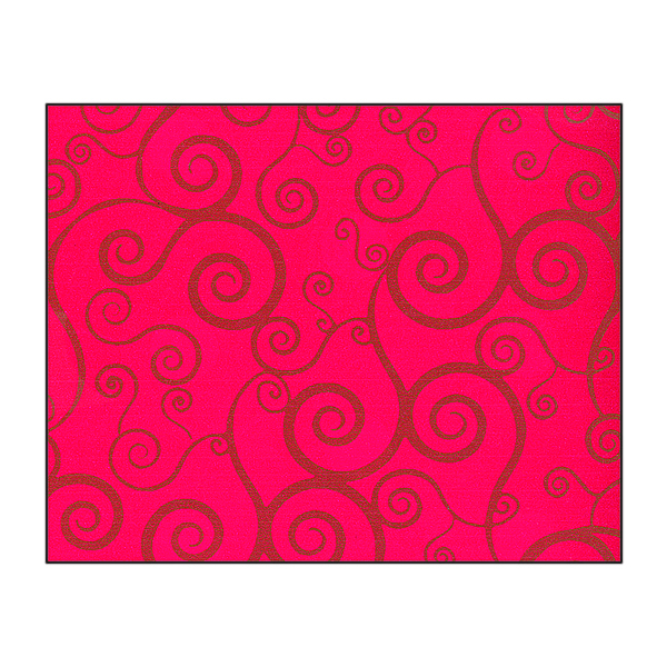 Papier Imprimé H rouge/or - 60 gr - Rouleau de 70cmx100m
