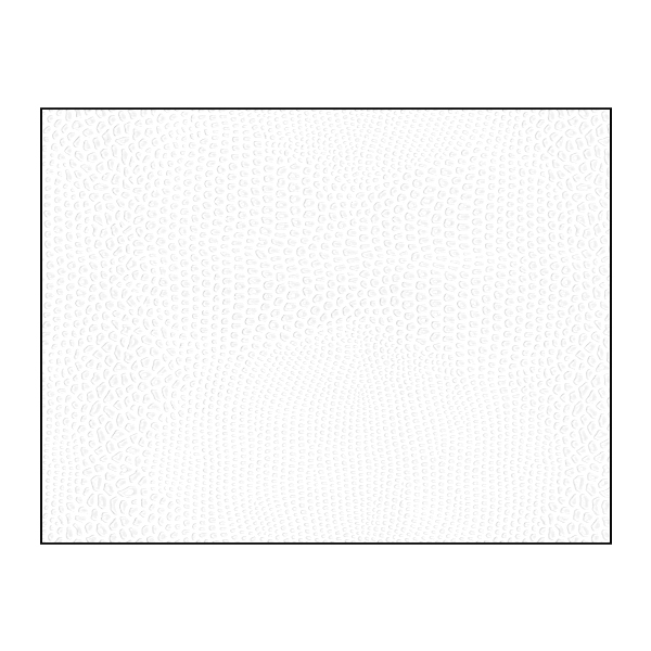 Papier Gauffré Lézard LGD blanc - 80 gr - Rouleau de 70cmx50m
