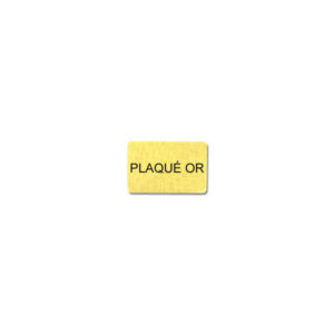 Dévidoir de 1000 Etiquettes Adhésives "Plaqué Or"