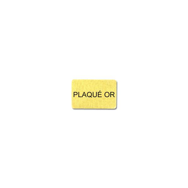 Dévidoir de 1000 Etiquettes Adhésives "Plaqué Or"