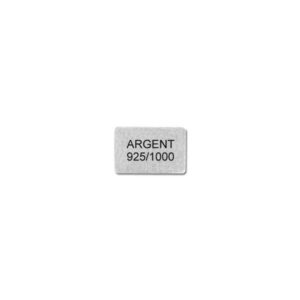 Dévidoir de 1000 Etiquettes Adhésives "Argent 925/1000"