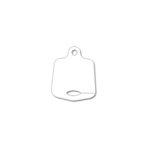 Paquet de 1000 Etiquettes ANTEA FENDU pour Médaille "Neutre" - Plastique