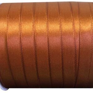 RUBAN SATIN PERSONNALISE CUIVRE 10MM