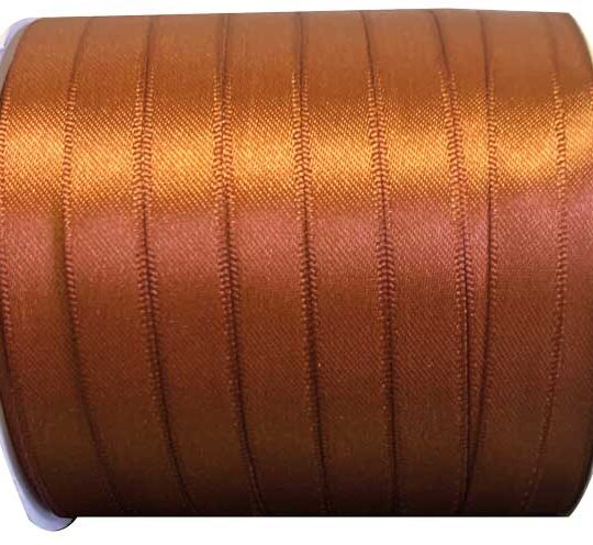 RUBAN SATIN PERSONNALISE CUIVRE 10MM