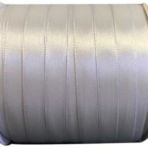 RUBAN SATIN PERSONNALISE GRIS 10MM