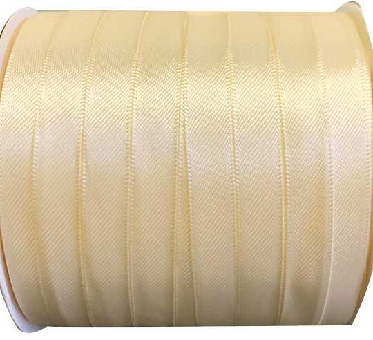 RUBAN SATIN PERSONNALISE IVOIRE 10MM