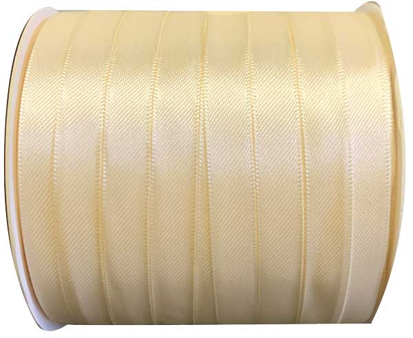 RUBAN SATIN PERSONNALISE IVOIRE 10MM