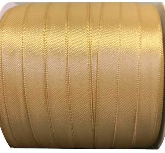 RUBAN SATIN PERSONNALISE OR 10MM