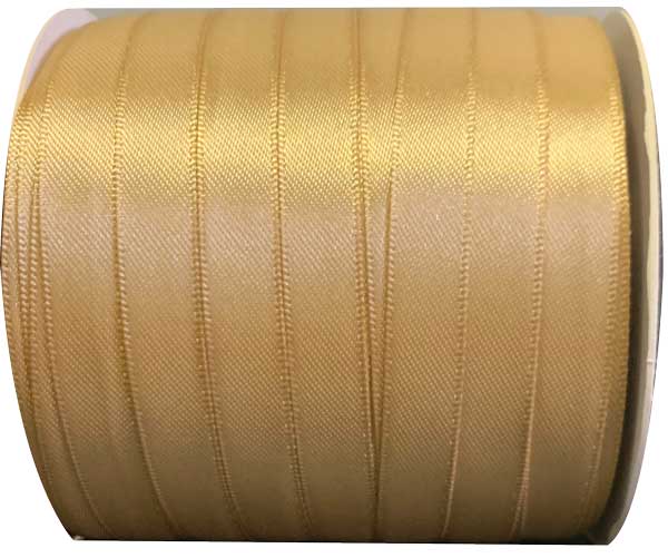 RUBAN SATIN PERSONNALISE OR 10MM