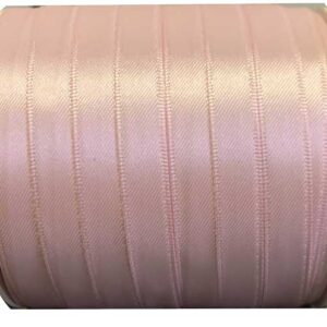 RUBAN SATIN PERSONNALISE ROSE 10MM