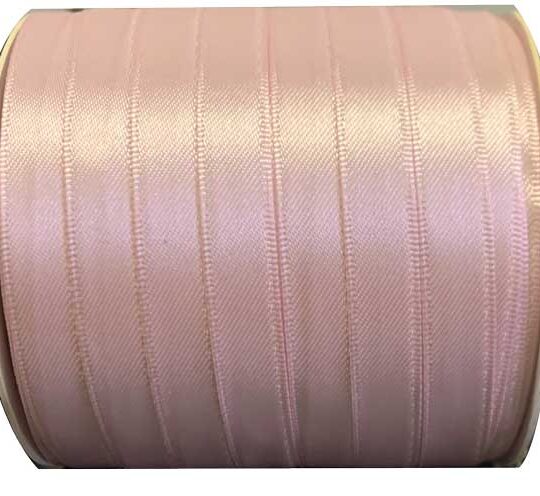 RUBAN SATIN PERSONNALISE ROSE 10MM