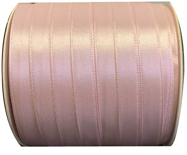RUBAN SATIN PERSONNALISE ROSE 10MM