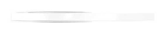 RUBAN SATIN PERSONNALISE BLANC 15MM