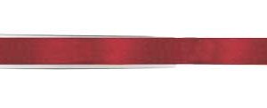 RUBAN SATIN PERSONNALISE Rouge 15MM