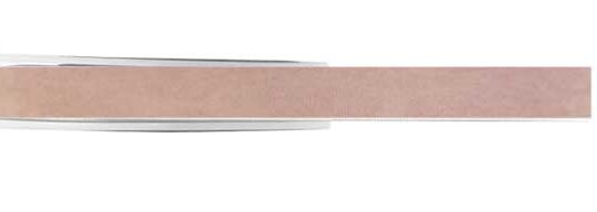 RUBAN VELOUR PERSONNALISE ROSE 15MM