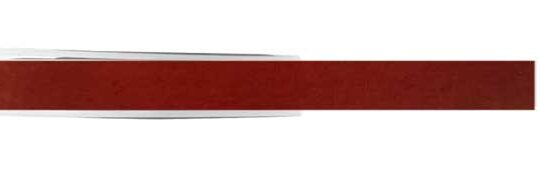 RUBAN VELOUR PERSONNALISE ROUGE 15MM
