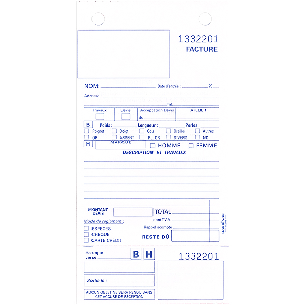 Emb. 400 Sachets Corebihor Neutres - Dispense du Livre de Police