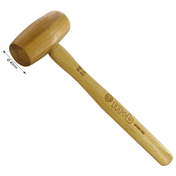Maillet en Buis emmanché - Ø 40 mm