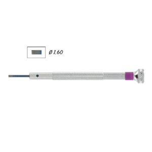 Tournevis Chromé à billes Ø 1,20 Violet