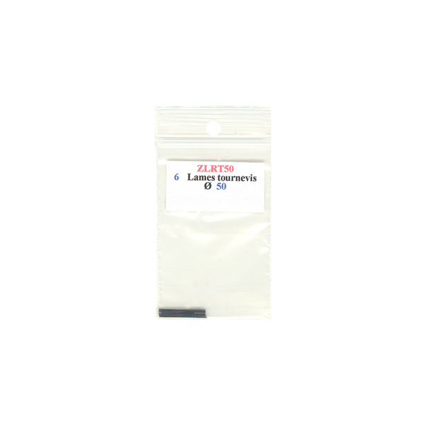 Sachet de 6 Lames de Tournevis Ø 0,50 Vert Clair