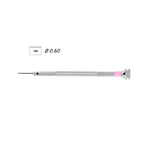 Tournevis Chromé à billes Ø 0,60 Rose
