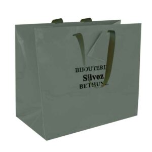 SAC CADEAU 160X140+80MM VERT (minimum 100)