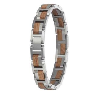 BRACELET BOIS ET ACIER