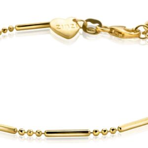 BRACELET ARG/PLAQUE BARETTE ET BOULE
