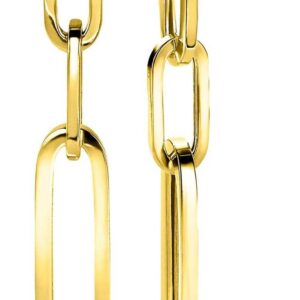 BO ARGENT/PLAQUE PENDANTE EFFET MAILLE 45MM