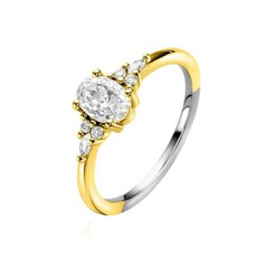 BAGUE ARGENT 925 BICOLORE