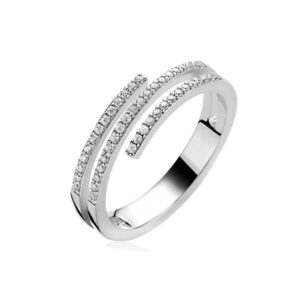 BAGUE ARGENT 925 STRASS