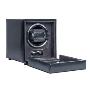 APP. REMONTAGE 1 MONTRE CUIR SYNTH. NOIR INT. NOIR 14X16X16CM